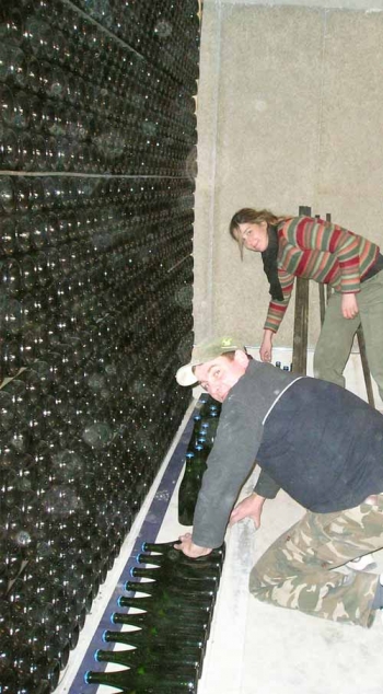 Champagne FAY Michel - Stockage de bouteilles en caveau