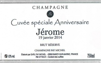 Champagne FAY Michel - MODELE 5 ETIQUETTE FAY MICHEL