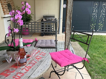 Champagne FAY Michel - Terrasse ombragée