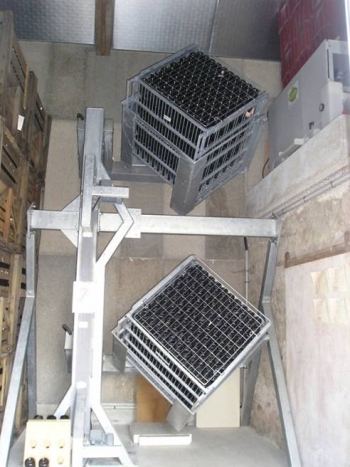 Champagne FAY Michel - Remuage automatique des bouteilles